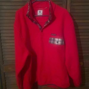 (W). Cute southern proper sweatshirt with plaid accents